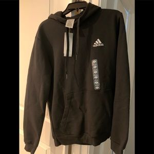 New Men's Medium Adidas Black Hoodie